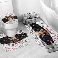 German Shepherd Home Security With A Heart Bathroom Set Officer Loyal Guard Dog Best Friend Mascot