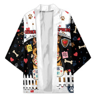 German Shepherd Home Security With A Heart Kimono Officer Loyal Guard Dog Best Friend Mascot