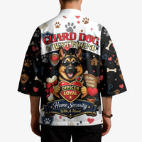 German Shepherd Home Security With A Heart Kimono Officer Loyal Guard Dog Best Friend Mascot