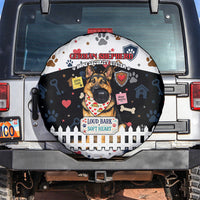 German Shepherd Home Security With A Heart Spare Tire Cover Officer Loyal Guard Dog Best Friend Mascot