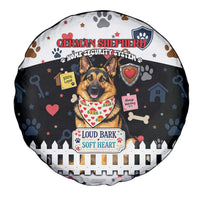 German Shepherd Home Security With A Heart Spare Tire Cover Officer Loyal Guard Dog Best Friend Mascot