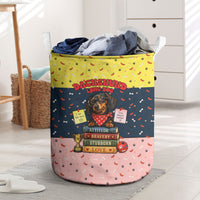 Dachshund Long Dog Big Personality Laundry Basket Dachshund Lovers Club Cute Mascot