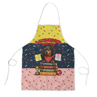 Dachshund Long Dog Big Personality Apron Dachshund Lovers Club Cute Mascot
