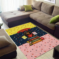 Dachshund Long Dog Big Personality Area Rug Dachshund Lovers Club Cute Mascot