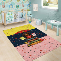 Dachshund Long Dog Big Personality Area Rug Dachshund Lovers Club Cute Mascot
