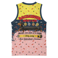 Dachshund Long Dog Big Personality Basketball Jersey Dachshund Lovers Club Cute Mascot