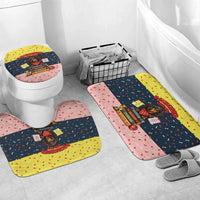 Dachshund Long Dog Big Personality Bathroom Set Dachshund Lovers Club Cute Mascot
