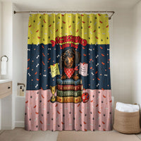 Dachshund Long Dog Big Personality Bathroom Set Dachshund Lovers Club Cute Mascot