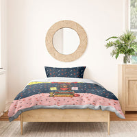Dachshund Long Dog Big Personality Bedding Set Dachshund Lovers Club Cute Mascot