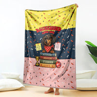 Dachshund Long Dog Big Personality Blanket Dachshund Lovers Club Cute Mascot