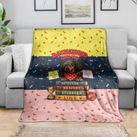 Dachshund Long Dog Big Personality Blanket Dachshund Lovers Club Cute Mascot