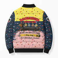 Dachshund Long Dog Big Personality Bomber Puffer Jacket Dachshund Lovers Club Cute Mascot