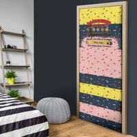 Dachshund Long Dog Big Personality Door Cover Dachshund Lovers Club Cute Mascot