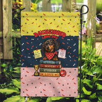 Dachshund Long Dog Big Personality Garden Flag Dachshund Lovers Club Cute Mascot