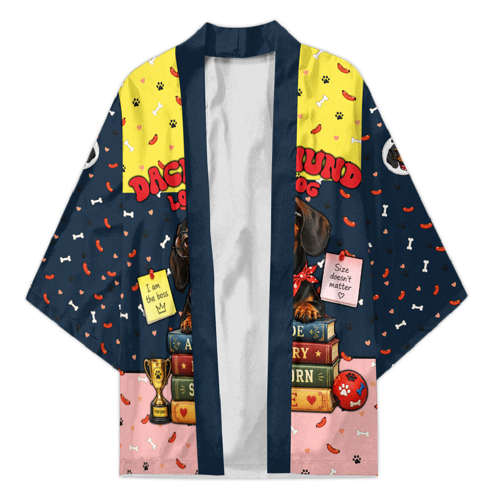 Dachshund Long Dog Big Personality Kimono Dachshund Lovers Club Cute Mascot