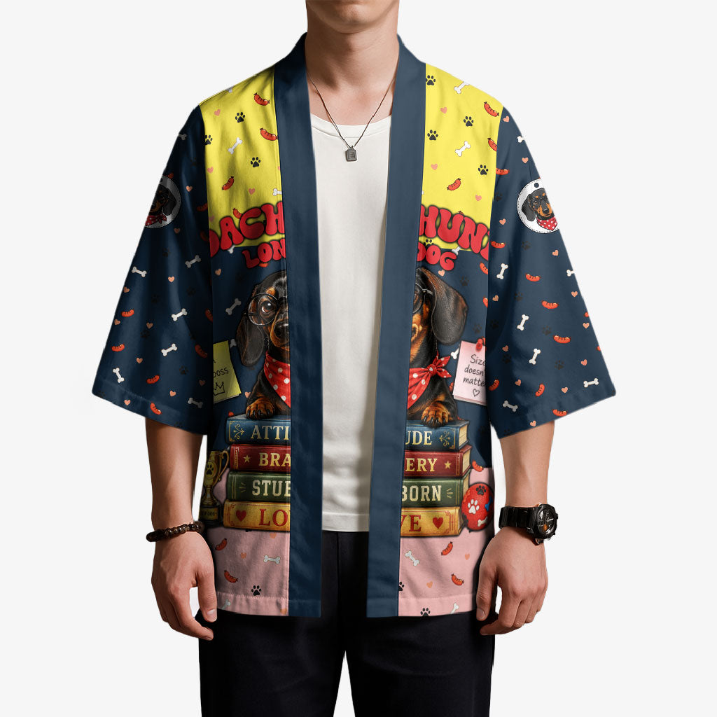 Dachshund Long Dog Big Personality Kimono Dachshund Lovers Club Cute Mascot