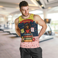 Dachshund Long Dog Big Personality Men Tank Top Dachshund Lovers Club Cute Mascot