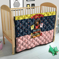 Dachshund Long Dog Big Personality Quilt Dachshund Lovers Club Cute Mascot