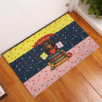 Dachshund Long Dog Big Personality Rubber Doormat Dachshund Lovers Club Cute Mascot