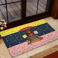 Dachshund Long Dog Big Personality Rubber Doormat Dachshund Lovers Club Cute Mascot
