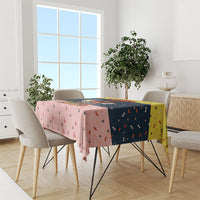 Dachshund Long Dog Big Personality Tablecloth Dachshund Lovers Club Cute Mascot