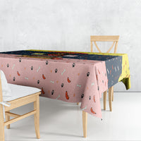 Dachshund Long Dog Big Personality Tablecloth Dachshund Lovers Club Cute Mascot