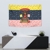 Dachshund Long Dog Big Personality Tapestry Dachshund Lovers Club Cute Mascot