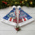 Cape Verde Christmas Santa Hat with Red and Blue Festive Pattern Christmas Tree and National Emblem Motif - Wonder Print Shop