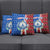 Cape Verde Christmas Pillow Cover with Red and Blue Festive Pattern Christmas Tree and National Emblem Motif - Wonder Print Shop