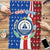 Cape Verde Christmas Puzzle with Red and Blue Festive Pattern Christmas Tree and National Emblem Motif - Wonder Print Shop
