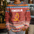 Angola Christmas Kid Ugly Christmas Sweater with Red Snowflake Pattern Tribal Santa Claus Motif - Wonder Print Shop