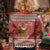 Angola Christmas Kid Ugly Christmas Sweater with Red Snowflake Pattern Tribal Santa Claus Motif - Wonder Print Shop