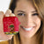 Angola Christmas AirPods Case with Santa, Gifts, and National Flag Map Motif - Wonder Print Shop