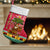 Angola Christmas Stocking with Santa, Gifts, and National Flag Map Motif - Wonder Print Shop
