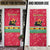 Angola Christmas Door Cover with Santa, Gifts, and National Flag Map Motif - Wonder Print Shop
