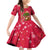 Angola Christmas Family Matching Off Shoulder Short Dress and Hawaiian Shirt with Santa, Gifts, and National Flag Map Motif - Wonder Print Shop