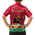 Angola Christmas Family Matching Puletasi and Hawaiian Shirt with Santa, Gifts, and National Flag Map Motif - Wonder Print Shop