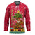 Angola Christmas Hockey Jersey with Santa, Gifts, and National Flag Map Motif - Wonder Print Shop