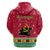 Angola Christmas Hoodie with Santa, Gifts, and National Flag Map Motif - Wonder Print Shop