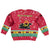 Angola Christmas Kid Ugly Christmas Sweater with Santa, Gifts, and National Flag Map Motif - Wonder Print Shop