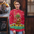 Angola Christmas Ugly Christmas Sweater with Santa, Gifts, and National Flag Map Motif - Wonder Print Shop