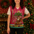 Angola Christmas Knitted V-Neck Vest with Santa, Gifts, and National Flag Map Motif - Wonder Print Shop