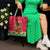 Angola Christmas Tote Bag with Santa, Gifts, and National Flag Map Motif - Wonder Print Shop