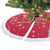 Angola Christmas Tree Skirt with Santa, Gifts, and National Flag Map Motif - Wonder Print Shop