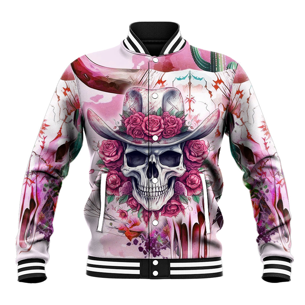 I May Not Be Perfect But At Least I Am Not Fake Skull Baseball Jacket - Wonder Print Shop