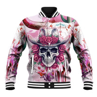 I May Not Be Perfect But At Least I Am Not Fake Skull Baseball Jacket - Wonder Print Shop