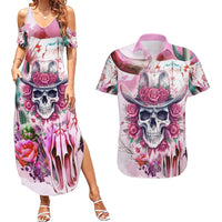 I May Not Be Perfect But At Least I Am Not Fake Skull Couples Matching Summer Maxi Dress and Hawaiian Shirt - Wonder Print Shop