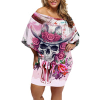 I May Not Be Perfect But At Least I Am Not Fake Skull Family Matching Off Shoulder Short Dress and Hawaiian Shirt - Wonder Print Shop