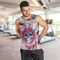 I May Not Be Perfect But At Least I Am Not Fake Skull Men Tank Top - Wonder Print Shop