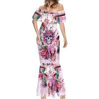 I May Not Be Perfect But At Least I Am Not Fake Skull Mermaid Dress - Wonder Print Shop